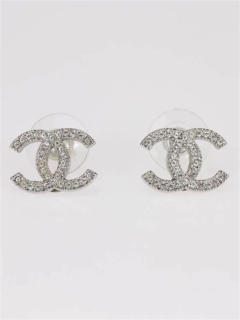 chanel earrring|chanel swarovski earrings.